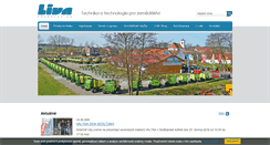 Desktop Screenshot of liva.cz