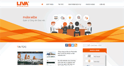 Desktop Screenshot of liva.com.vn